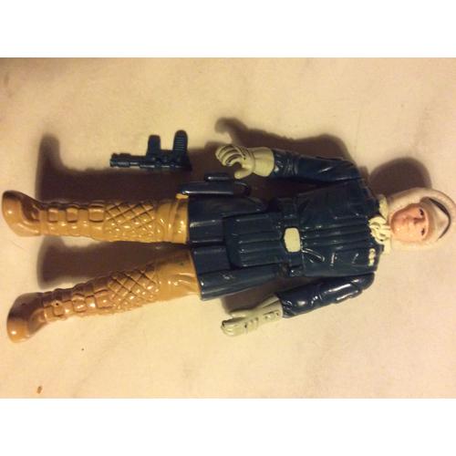 Star Wars Han Solo ( Hoth Outfit ) - Figurine Vintage - Kenner 1980 -