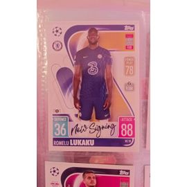 Carte Football Match Attax Romelu Lukaku New Signing 