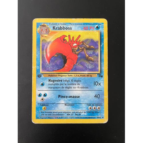 Carte Pokemon - Krabboss 38/162