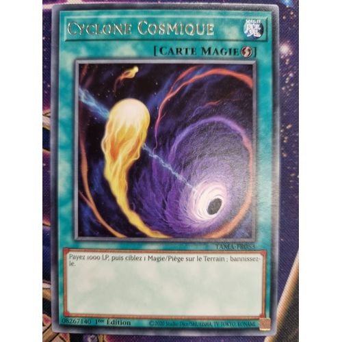 Yu-Gi-Oh Tama-Fr053 Cyclone Cosmique Rare