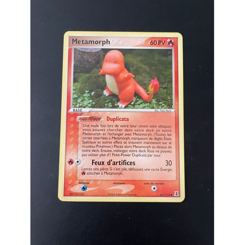 Carte Pokémon - Metamorph 61/113