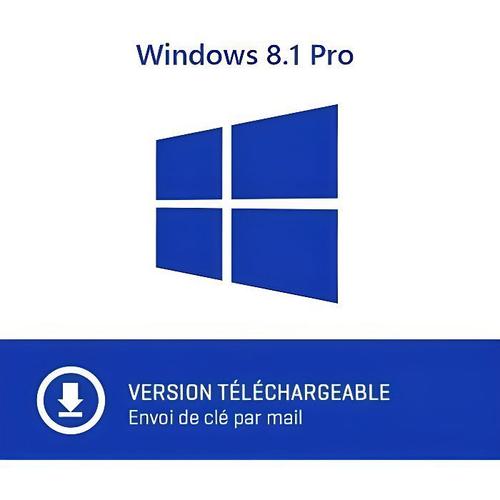 Windows 8.1 Pro Professionnel 32/64 Bits Licence Clé Activation - Livraison Rapide