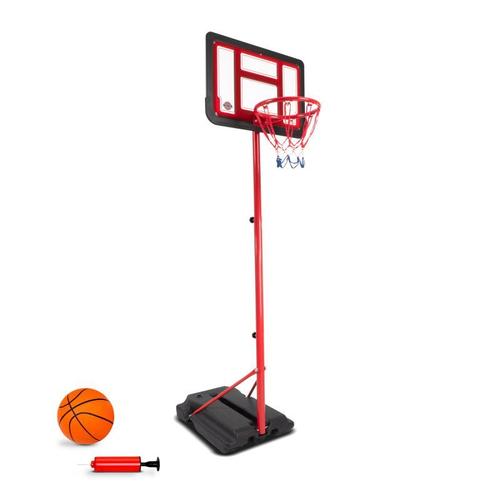 Panier De Basket Sur Pied Evolutif Denver Hauteur R?Glable De 1.05m ? 1.65m Ballon Et Pompe Inclus