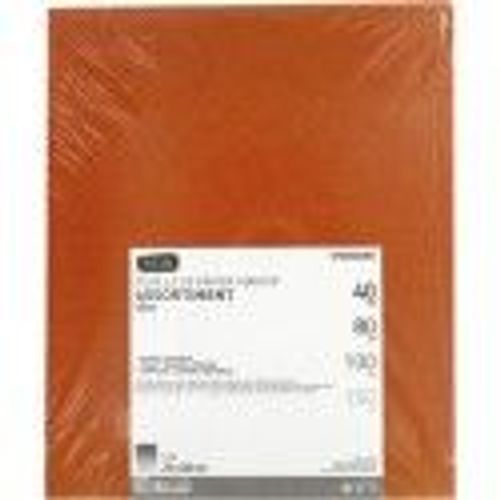 Lot 4 feuille papier de verre silex abrasif 230 x 280 mm grain 40 80 100 150 SCID