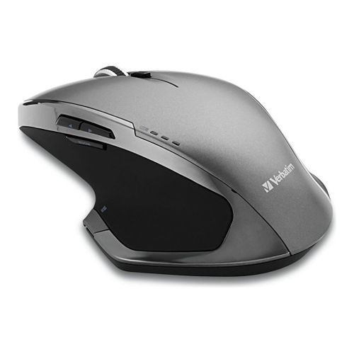 Verbatim Deluxe - Souris - 8 boutons - sans fil - 2.4 GHz - récepteur sans fil USB