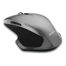 Verbatim Deluxe - Souris - 8 boutons - sans fil - 2.4 GHz - récepteur sans fil USB