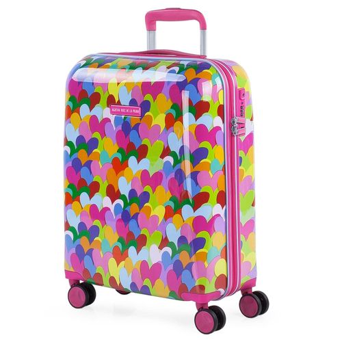 Valise De Voyage 4 Roues Pivotantes. Polycarbonate Imprimé. Petite. Rigide Confortable Et Léger. Cadenas TSA. Belle Conception. 131150