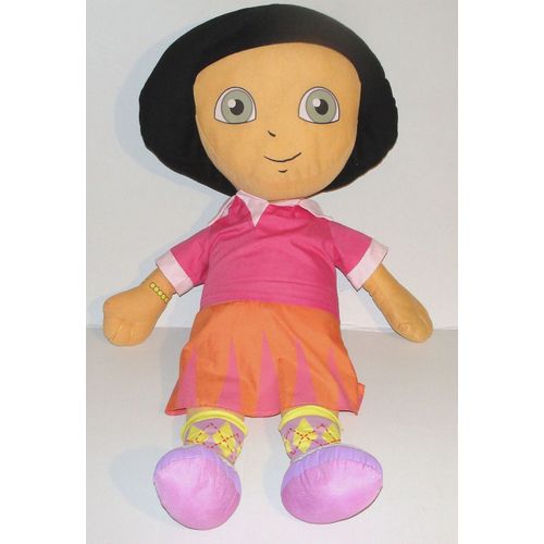 Peluche Dora L'exploratrice Grand Model Vintage Whitehouse 78 Cm