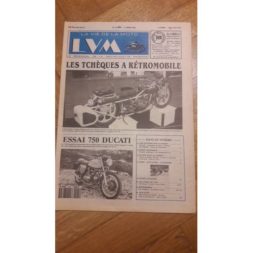 La Vie De La Moto N°91/05 1er Mars 1991 750 Ducati