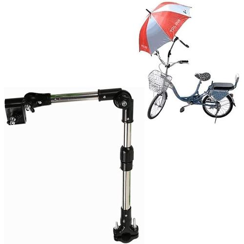 Porte-Parapluie Pliable Réglable - Support De Cadre Pour Vélo, Fauteuil Roulant,Poussette, Pêche, Chariot Golf, Umbrella Holder