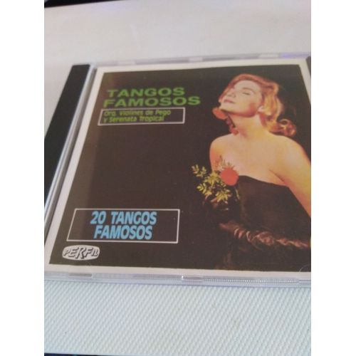 Cd 20 Tangos Famosos