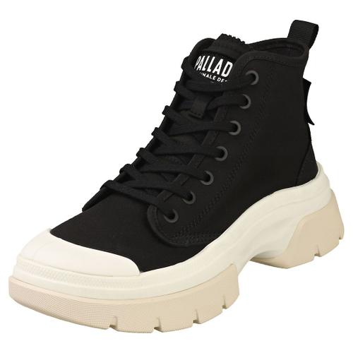 Palladium Pallawave Bottes Mode Noir Blanc