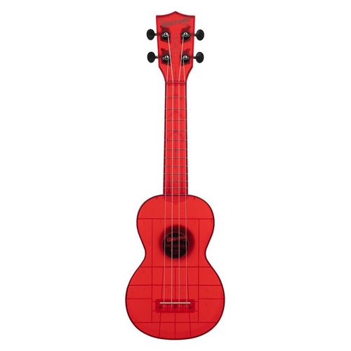 Kala Ka-Wmt-Rd-S - Waterman, Ukulélé Soprano - Maritime Red Transparent