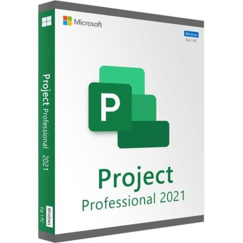 Microsoft Project 2021 Professionnel - Clé Licence À Télécharger