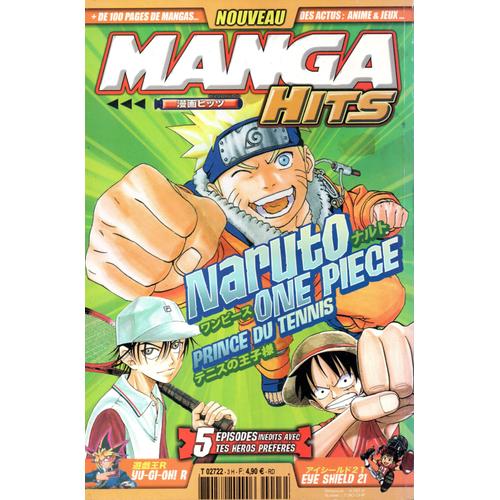 Manga Hits 3 : Yu Gi Oh, Powerful, One Piece, Naruto