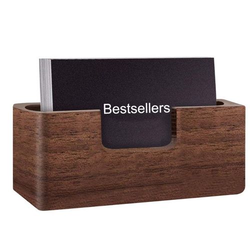 Porte-Carte Professionnelle En Bois, Porte-Carte De Bureau. M17f