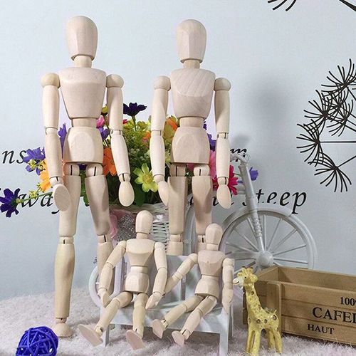 Mannequin En Bois Avec Membres Mobiles Pour Homme, 1 Pièce, Mannequin, Classe D'art, Croquis