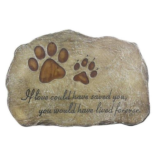 Marqueur De Pierre Commémoratif Pour Animaux De Compagnie, Pierre De Jardin Pour Chien Ou Chat, Pour Animal De Compagnie Aimé, Pierre Tombale, Perte D'animal De Compagnie, Cadeau