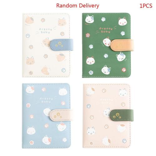 Carnet De Notes Chat Mignon Pour Étudiant, Couverture En Cuir Pu, M17f