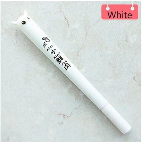 Stylo À Gel Créatif En Forme De Diable, 1 Pièce, Stylo À Pointe Fine 0.5mm, Recharge Noire, Stylo Signature Pour Étudiants, Fournitures Scolaires Et De Bureau