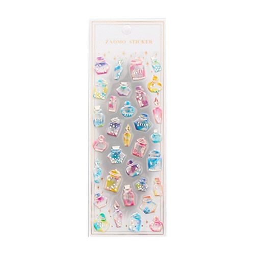 Étiquette Autocollante En Cristal De Crème Glacée, Étiquette Autocollante Kawaii En Pvc, Fleur, Diamant, Chat, Décoration Pour Scrapbook, Album Photo, Journal Intime