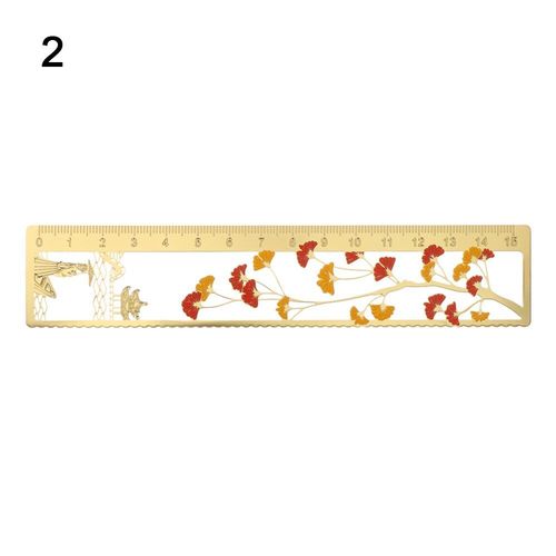 Règles Creuses En Métal Pour Panda, Élément Chinois, Règle De Signet, Porte-Livre, Outils De Mesure, Papeterie, Fournitures De Dessin Pour Étudiants