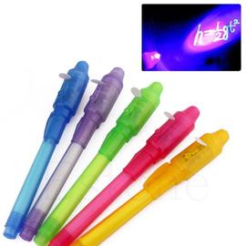 Stylo à encre invisible, stylo invisible stylo à encre disparaissant avec  marqueur magique de lumière UV pour message secret et jouet de Noël de fête  pour enfants