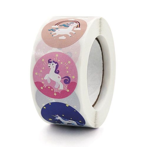 Autocollant Licorne De Dessin Animé Mignon 500 Cm, 50 À 2.5 Pièces, Étiquette Décorative Pour Cadeau De Récompense Pour Enfants, Encourage Les Enseignants Et Les Étudiants