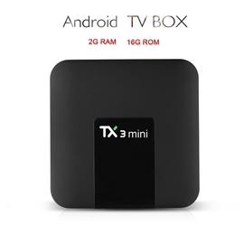 TX3 mini Boîtier Smart TV HD 4K, Android 7.1, S905W Quad