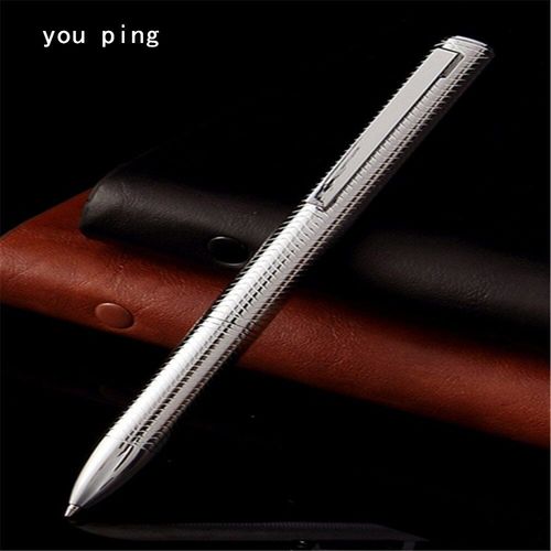 Stylo À Bille En Forme D'écailles De Poisson 718 En Métal De Qualité, Stylo À Pointe Moyenne De Couleur, Fournitures De Papeterie, Nouvelle Collection