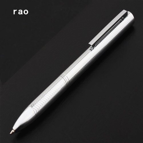 Stylo À Bille En Écailles De Poisson 718 Platine, De Luxe, De Qualité, Pour Bureau, Papeterie Scolaire, Fournitures D'écriture, Pour Étudiants