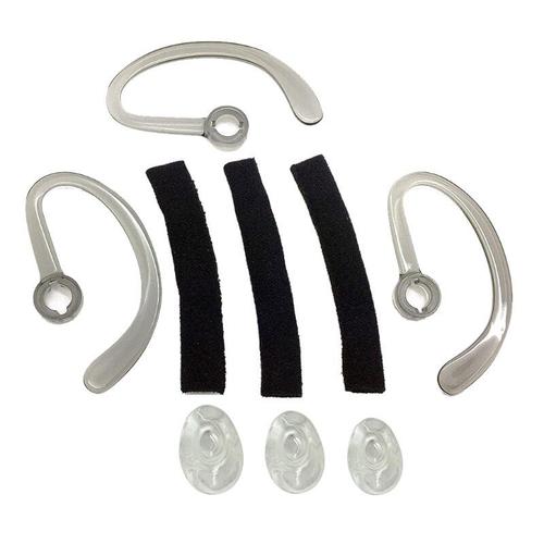 embouts d'oreille + boucles de crochet d'oreille + mousse de rechange + coussinets pour plantronics- CS540 Savi W440 W740 W745 WH500