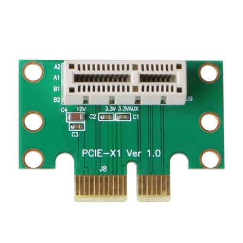 Carte de convertisseur PCI Express X1 à 90 degrés W91A