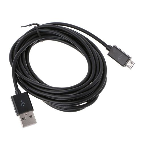 Long Câble D'alimentation Micro Usb, 3 Mètres, Pour Contrôleur Ps4, Sw91a