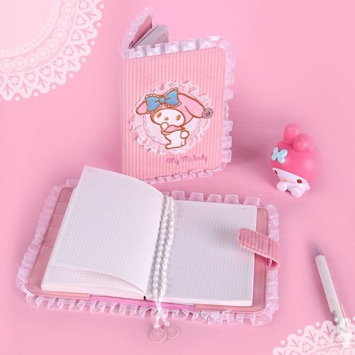 Carnet De Notes À Feuilles Mobiles Avec Dessin Animé Coréen, Jolie Papeterie Couleur Pour Étudiant, Kawaii, Journal Intime Sanrio, Mélodie Cannelle
