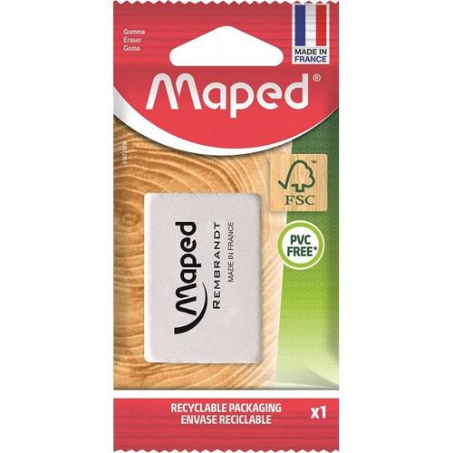 Gomme Blanche - Rectangulaire - Caoutchouc Naturel - Maped