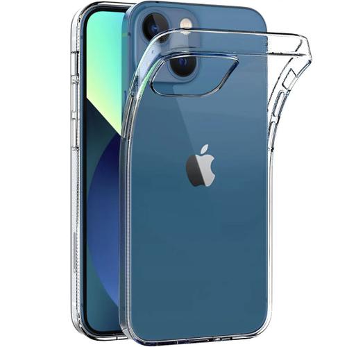 Coque Pour Iphone 14 Plus - Silicone Gel Tpu Transparent Protection Souple Ultra Mince [Phonillico]