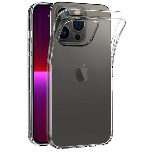 Coque Pour Iphone 14 Pro - Silicone Gel Tpu Transparent Protection Souple Ultra Mince [Phonillico]