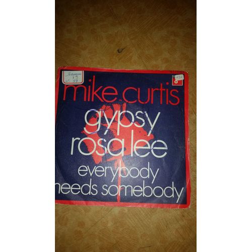 Mike Curtis Gypsy Rosa Lee 45 Tours