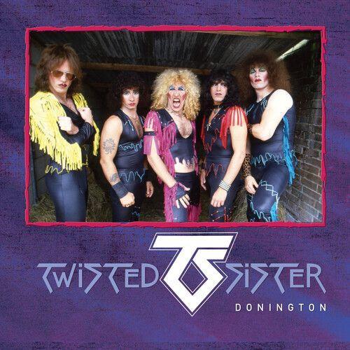 Twisted Sister - Donington - Purple Black & White Splatter [Vinyl] Black, Colore