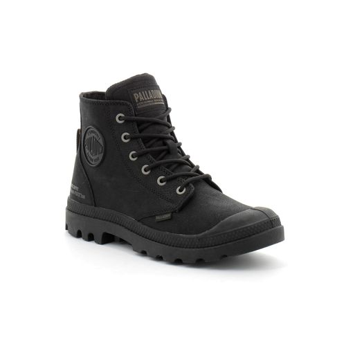 Palladium Pampa Hi Supply Leather Noir