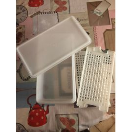 Boîte À Pocher Tupperware Vintage Avec 2 Grilles 