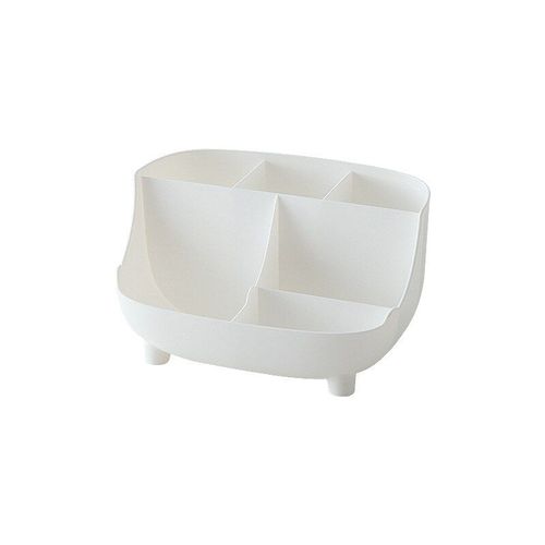 Porte-Stylo Organisateur De Bureau Créatif À 6 Compartiments, Boîte De Rangement Multifonction Pour Crayons De Maquillage, Papeterie Scolaire Et De Bureau