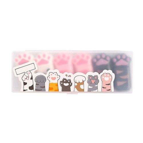 Bande Correctrice En Forme De Griffe De Chat, 6 Pièces, Mignon Et Pratique, Kawaii, Papeterie Pour Journal Intime, Fournitures Scolaires, Couleur Aléatoire