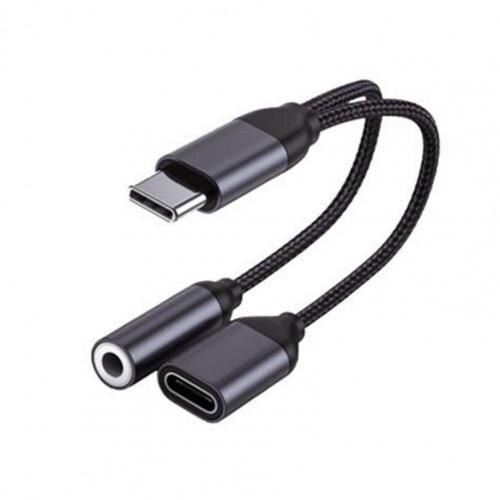 Adaptateur USB C vers Jack AUX 3.5mm, câble de casque Audio en alliage d'aluminium pour la musique