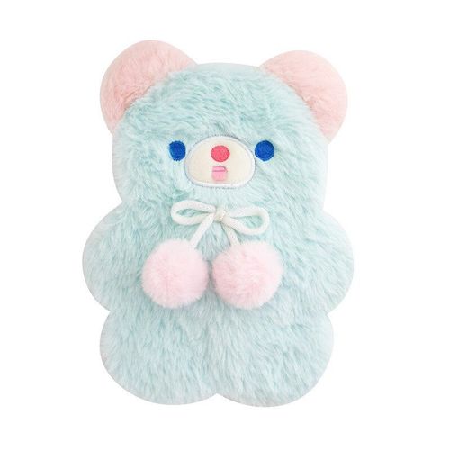 Bo?Te ? Crayons En Flanelle, Ours De G?Teau, ?Tui ? Crayons En Lapin Doux Pour ?Tudiant, Kawaii, Porte-?Tui Cosm?Tique Pour Filles, Sac De Rangement De Papeterie En Peluche Cor?Enne
