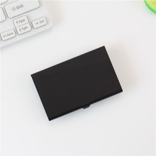 Porte-Cartes Professionnelles Créatives En Acier Inoxydable, Boîte En Aluminium, Portefeuille, Porte-Carte, 1 Pièces, 1pcs, Id, Crédit