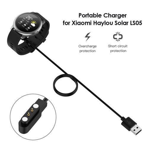 Chargeur Usb Pour Montre Connectée Xiaomi Haylou Ls05, Solaire, Station De Charge, Câble De Base, Accessoires