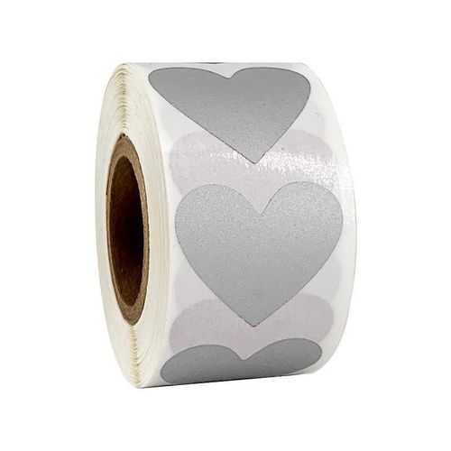 Autocollants À Gratter En Forme De C¿Ur, Étiquette Adhésive Pour Couverture De Code Secret, Jeu À Domicile, Carte Message De Mariage, 300 Pièces