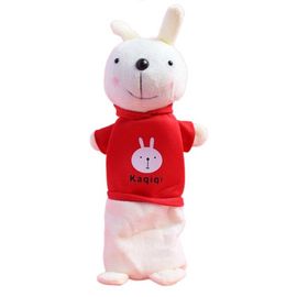 Étui À Crayons En Peluche Pour Filles Et Garçons, Porte-Crayon, Dessin Animé, Lapin, Papeterie Scolaire, Organisateur, Sac À Cosmétiques